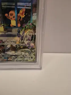PSA 9 Charmander Illustration Rare Obsidian Flames Promo ETB SVP #044 Pokemon - Image 5