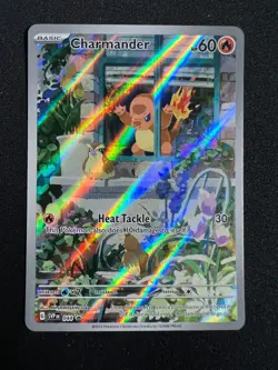 Charmander #044 - Pokemon Obsidian Flames ETB Promo Illustration Rare - NM - Image 1