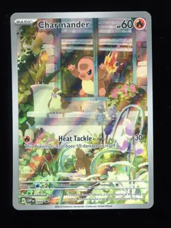 Charmander #044 - Pokemon Obsidian Flames ETB Promo Illustration Rare - NM - Image 3