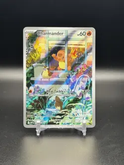 2023 POKEMON S&V OBSIDIAN FLAMES ETB PROMO #44 CHARMANDER ILLUSTRATION RARE - NM - Image 5