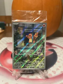 Pokemon Charmander SVP-044 Obsidian Flames ETB Promo Illustration Rare Sealed - Image 1