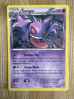 Gengar 35/83 Holo Rare Generations XY Pokemon Card 2016 NM/VLP - Image 1