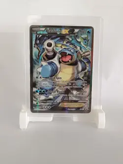 Blastoise EX XY122 XY Holo Black Star Promo 2016 Pokemon TCG Card LP - Image 1