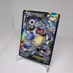 Blastoise EX XY122 XY Holo Black Star Promo 2016 - Pokemon TCG Card LP-MP - Image 2