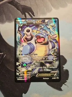 Blastoise EX Holo - XY122 Black Star Promo - Pokemon TCG Card - NM Condition - Image 1
