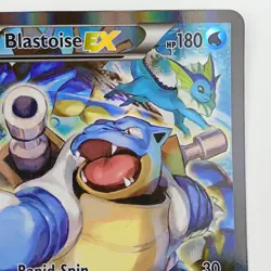 Pokemon TCG - JUMBO Blastoise EX Card Black Star Promo XY122 - NM - Image 3