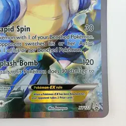 Pokemon TCG - JUMBO Blastoise EX Card Black Star Promo XY122 - NM - Image 5