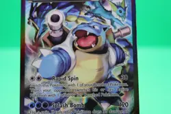 Pokemon TCG - JUMBO Blastoise EX Card Black Star Promo XY122 - LP - Image 3