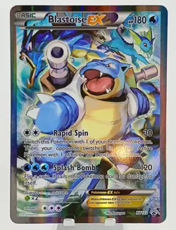 Pokemon TCG - JUMBO Blastoise EX Card Black Star Promo XY122 - NM - Image 1