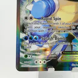 Pokemon TCG - JUMBO Blastoise EX Card Black Star Promo XY122 - NM - Image 4