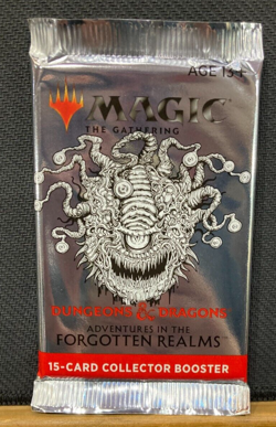 D&D Adventures in the forgotten realms MTG Collector Booster pack English SEALED - Image 1