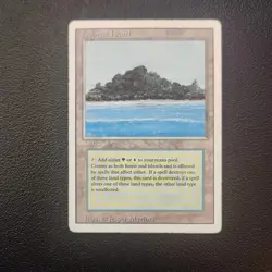 1 x MTG Tropical Island Damaged Revised Edition English - Image 2