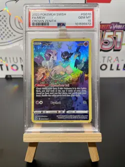 PSA 10 Pokemon Mew GG10/GG70 Crown Zenith: Galarian Gallery Holo - Image 1