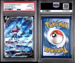 Pokemon Suicune v GG38/GG70 Crown Zenith: Galarian Gallery Holo PSA 10 GEM MINT - Image 3