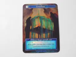 Overflow Ordinary Foil Sorcery Gothic TCG Trading Card - Image 2