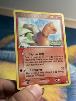 Torkoal 27/92 Ex Legend Maker Reverse Holo Rare Stamped Pokemon Card HP - Image 4