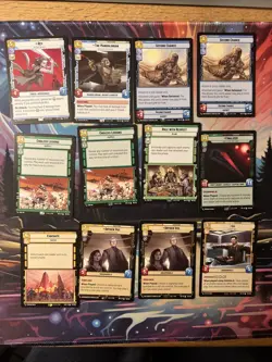 Star Wars Unlimited Legendary, Rare, Hyperspace, 167 Cards,Shadows of The Galaxy - Image 1