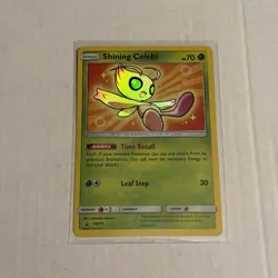 Pokemon Shining Celebi SM79 Holo Card SM Promos. Pk000748 - Image 1