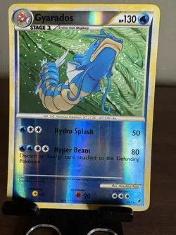 Pokemon TCG Gyarados 7/95 Call of Legends Reverse Holo Card LP - Image 1