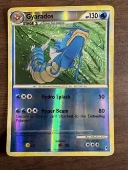 Pokemon TCG Gyarados 7/95 Call of Legends Reverse Holo Card LP - Image 2