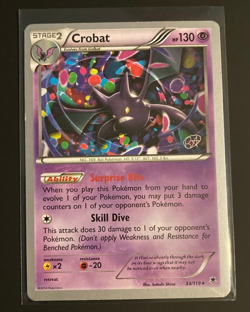 Pokemon Trading Card Game Phantom Forces Crobat 33/119 WORLD CHAMPIONSHIPS 2015 - Image 1