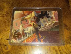 Ezio, Blade of Vengeance Gold Stamped Signature Art Card MTG - Image 1