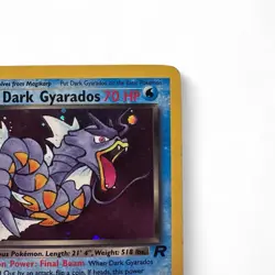 Dark Gyarados 2000 Team Rocket 8/82 Holo Rare 70 HP Vintage Pokemon Card - Image 2