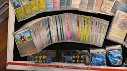 Pokemon TCG Mega Evolution Charizard Sleeves/ Dice/ Promo/ Holo Cards /Coins - Image 5