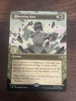 Obscuring Haze Showcase Nonfoil Card #0313 MTG - Image 1