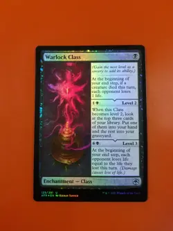 1x Warlock Class | FOIL | Forgotten Realms | MTG Magic Cards - Image 3