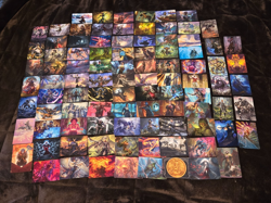 MTG Lot of 95 ART SERIES Cards -NO DOUBLES-Some Gold Signatures - Image 1