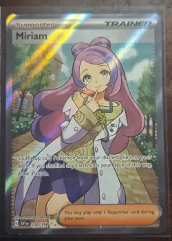 Miriam 238/198 Scarlet And Violet Base Set SV1 Pokemon Card Full Art Near Mint - Image 1