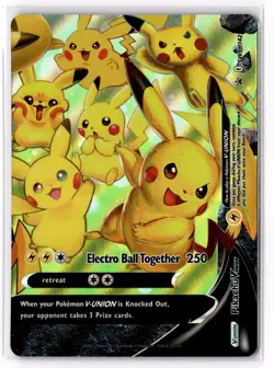 Pikachu V-Union - SWSH142 SWSH: Sword & Shield Promo Cards Holo NM - Image 1