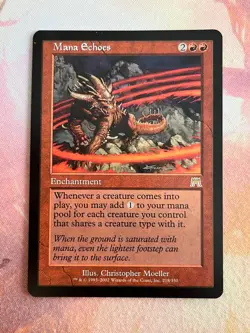 Mana Echoes - Light Play LP - Onslaught - MTG: Magic the Gathering - Image 1