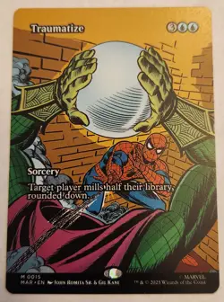 Traumatize (Borderless) Marvel Universe Eternal-Legal Regular NM+ - Image 1