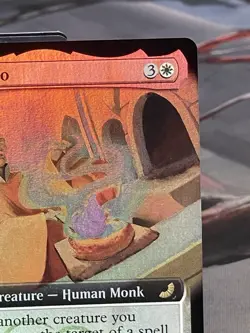 MTG Monk Gyatso RARE FOIL EXTENDED ART The Last Airbender 173 NM/Mint - Image 4