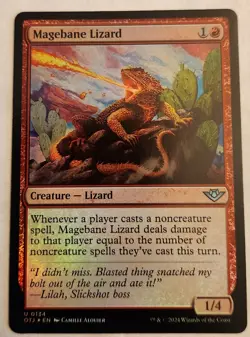 Magebane Lizard Outlaws of Thunder Junction Foil NM+ - Image 1