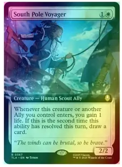 South Pole Voyager Extended Art Avatar: The Last Airbender Foil 367 - Image 1