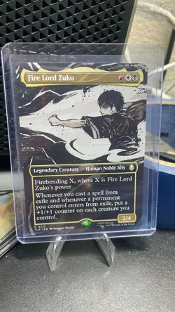 Fire Lord Zuko (Borderless) Avatar: The Last Airbender Regular - Image 1