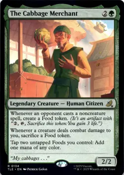 The Cabbage Merchant Avatar: The Last Airbender Magic MTG NM - Image 1