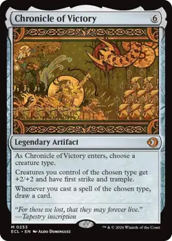 Chronicle of Victory - Lorwyn Eclipsed Regular NM M 0253 - Image 1