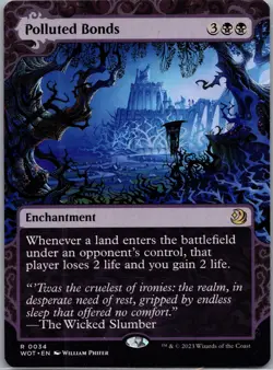 Magic The Gathering MTG Polluted Bonds 34 WOT NON FOIL FREE SHIPPING - Image 1