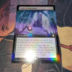 Court of Ambition (Extended Art) Commander Legends Foil LP - Image 1
