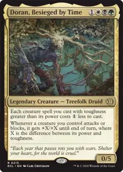 Doran, Besieged by Time [Lorwyn Eclipsed] MTG - Image 1