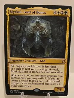 Myrkul, Lord of Bones MTG Commander Legends: Battle for Baldur's Gate Regular - Image 1