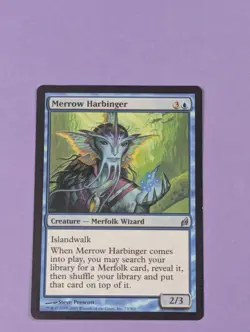 MTG Magic The Gathering: Lorwyn- Merrow Harbinger- Uncommon- Near Mint - Image 1