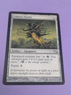 MTG Magic: Shadowmoor: Umbral Mantle #267/301 Uncommon - NM - Image 1