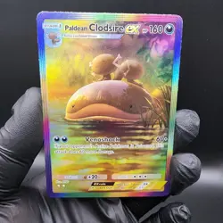 Pokemon Clodsire Pocket TCG Holo With Texture Read Description - Image 1