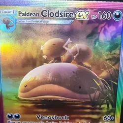 Pokemon Clodsire Pocket TCG Holo With Texture Read Description - Image 3