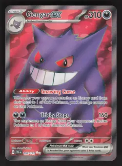 Gengar ex 193/162 Pokemon TCG SV05: Temporal Forces NM - Image 1